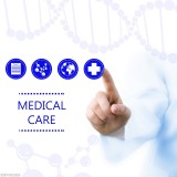 Medicaldoctorworkingwithhealthcareicons_85524882_original