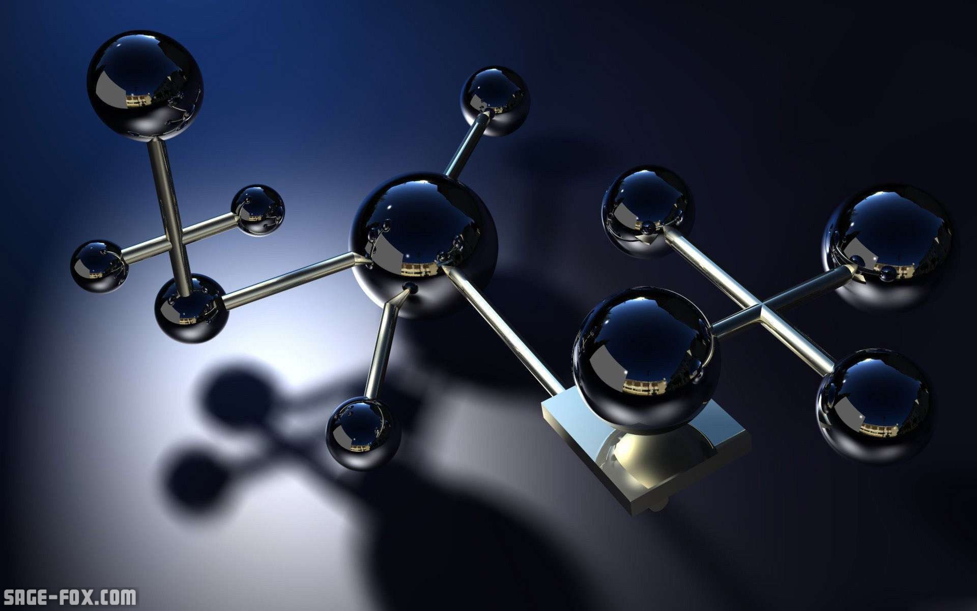 3d physics and chemistry wallpaper