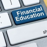 FinancialEducationonbluekeyboardbutton_353163608