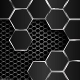 eometricpatternofhexagons_92665062_original